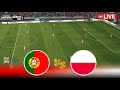 🔴PES 21 : Portugal vs Poland : Live | UEFA Nations League | Full Match | Game Simulation