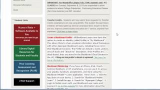 Getting Started with Blackboard