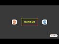 Creative HTML CSS Button Hover Animation Effects. HTML, CSS Only