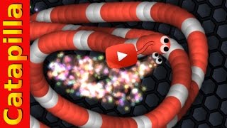 Slither.io Gameplay Funny Moments. Epic Slitherio Multiplayer Snake Game.