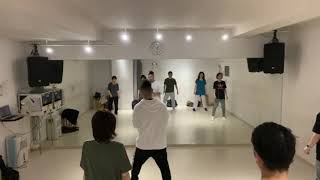 ダンススクールカーネリアン　レッスン動画　日曜12時半未経験ヒップホップクラス  Senorita/ジャスティン・ティンバーレイク