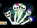 3D Skeleton Dance - Halloween Skeleton Finger Family Songs for Children by @AllBabiesChannel