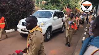 Welcoming Bishop Mathias Ssekamanya (Bishop Emeritus Lugazi Diocese )