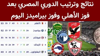 جدول ترتيب الدوري المصري بعد فوز اي اليوم نتائج مباريات الدوري المصري اليوم