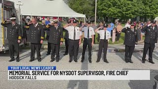Memorial service for NYSDOT supervisor, fire chief