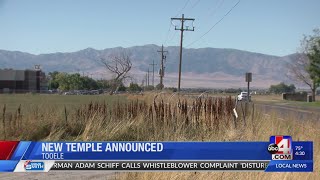 Church of Jesus Christ of Latter-day Saints announces new temple location in Tooele