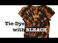 How to Tie-dye with BLEACH