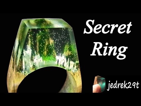 How to make SECRET WOOD RING. DIY How to make SECRET WOOD RING. DIY