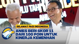 Nilai dari Anies untuk Kinerja Menhan Prabowo