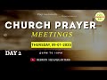 chruch prayer meeting day 02 09 01 2025