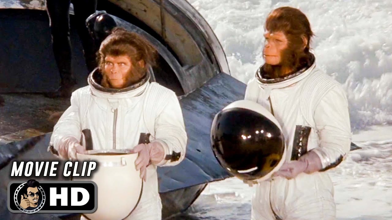 Escape From The Planet Of The Apes Opening Scene 1971 Youtube