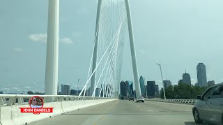 Margaret Hunt Hill Bridge | 4K Ultra HD | Dallas Texas