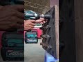 Testing Makita TW007G 40V Impact Wrench #shorts