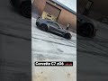 professional driving uses his driveway to drift a c7 z06 🔥🔥😎