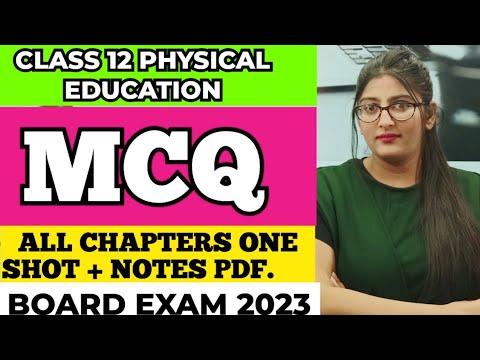 Class 12 Physical Education Mcq|Class 12 Physical Education Most ...