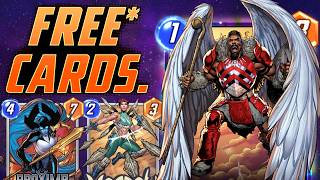 MY CARDS ARE FREE. This combo is so sick!!