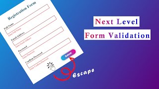 JavaScript Form Validation | Prevent Form Submission