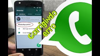 WHATSAPP PAROU DE FUNCIONAR - Veja como RESOLVER!