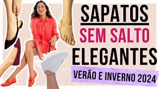 🔴6 CALÇADOS ELEGANTES SEM SALTO!