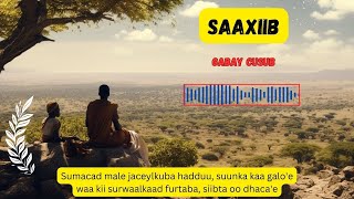 SAAXIIB - Gabay Cusub Oo Baaq Wadaynimo sida - Abwaan Hoggaandiid