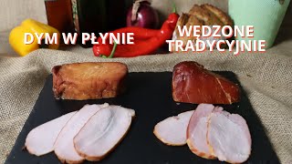 Sprawdzam, czy można zrobić WĘDZONKĘ  w PIEKARNIKU.  Dym w płynie czy tradycyjne wędzenie?