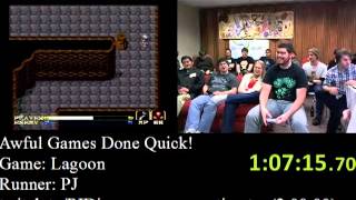 Lagoon SNES: 1:45:24.99 SPEED RUN by PJ - Awesome Games Done Quick 2012 - SDA