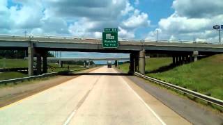 Ruston, Louisiana as we roll West on Interstate 20