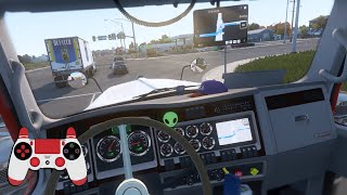 ASMR 🇺🇸 POV Truck Driving Kenworth W900 • Gillette LPG Load To Cheyenne • PS4 Controller Gameplay