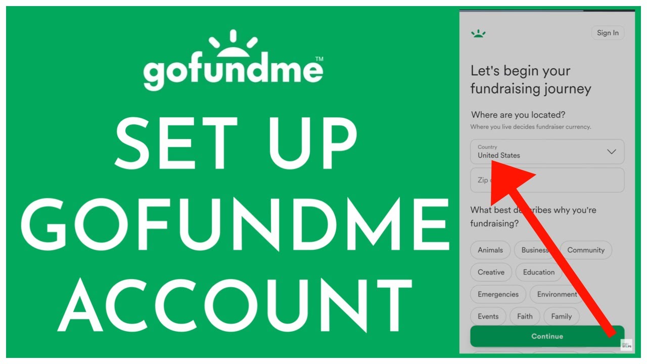 How To Set Up A GoFundMe Account (2023) | GoFundMe Sig Up (Full ...