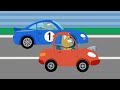 Racing car | Meow Meow Kitty and magic garage