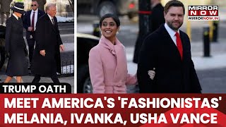 Trump Takes Oath: Meet America's 'Fashionistas' Melania, Ivanka, Usha Vance | Watch Who Wore What