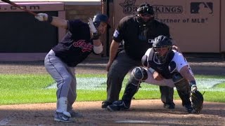 CLE@DET: Sanchez strikes out Kipnis swinging