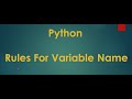 Python Variable Naming Conventions: Best Practices for Clean Code #python #variables #variableName
