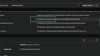 Integrated Endpoint Detections and Response Experience