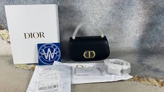 Dior Small 30 Montaigne Avenue Top Handle Bag #luxurybag #unboxing