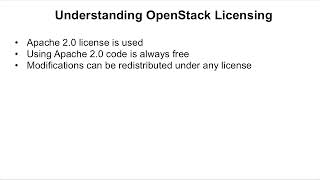 010 Openstack Licensing