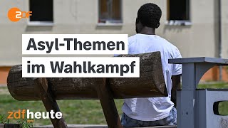 Härter, schneller, nationaler: Scharfe Töne im Wahlkampf um Asyl und Migration | Frontal