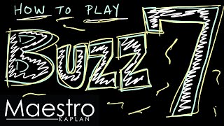 How to play BUZZ SEVEN to practice your numbers