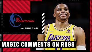 Magic Johnson VERY CRITICAL of Russell Westbrook with the Lakers | NBA Countdown