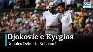 Djokovic and Nick Kyrgios Will Play Together in Doubles in Brisbane | AD12