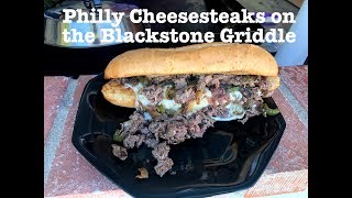 Philly Cheesesteaks on the Blackstone Griddle