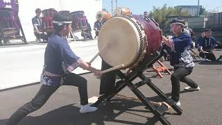 2019.4.13 成田太鼓祭 南多摩中等教育学校 和太鼓部(3)