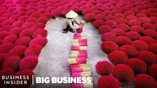 How This Village Makes 50,000 Incense Sticks A Day For Lunar New Year | Big Business
