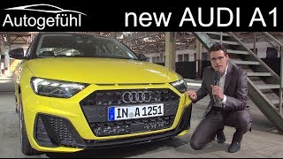 All-new Audi A1 Sportback REVIEW premiere 2019 - Autogefühl