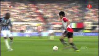 Ryo Miyaichi Feyenoord VS Willem II pray for Japan