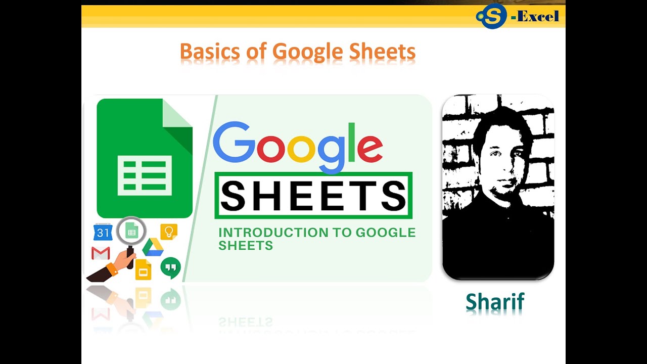 Google Sheets Basics | Google Sheets Tutorial For Beginners - YouTube