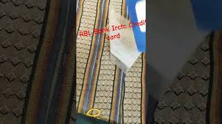 RBL bank IRCTC Credit card Unboxing #unboxing #trandigshorts #viralshort #new