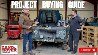 BUYING A LAND ROVER DEFENDER PROJECT – ONE TEN OFF THE ROAD FOR OVER 10 YEARS  – IS IT TOO FAR GONE?