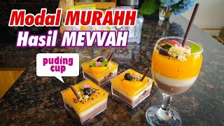 Pudding Cup - Modalnya Murah Cocok Untuk Jualan