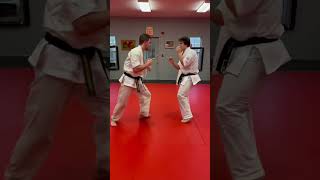 Kyokushin Karate Full Contact Sparring #shorts #short #kyokushin #karate #osu #shortvideo #sparring